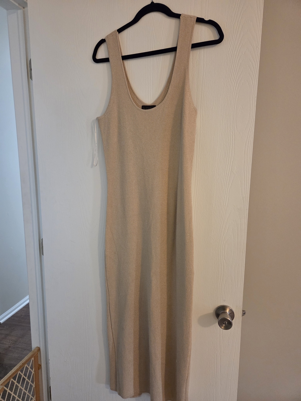 House of Harlow 1960 Beige Tank Maxi Dress